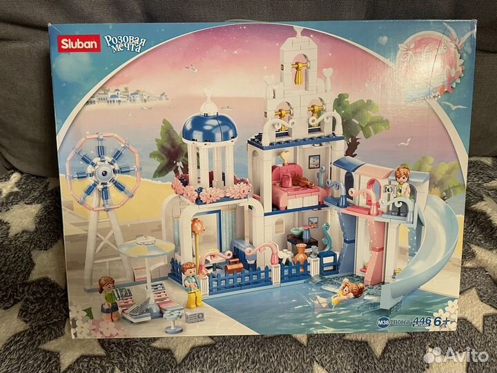 Конструктор Замок sluban большой