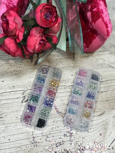 Стразы стекло Сваровски в ассортименте