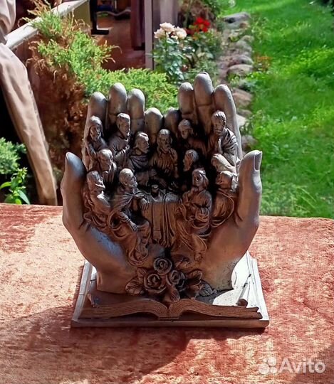 Статуэтка 12 апостолов и Иисус Христос