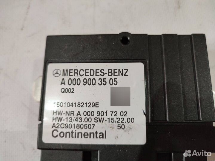 Блок управления топливным насосом Mercedes-Benz