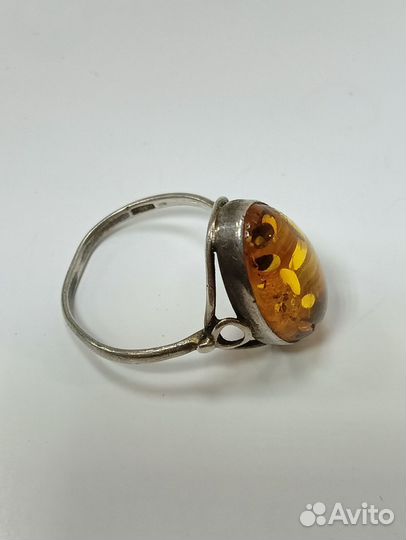 Серебряное кольцо СССР 875