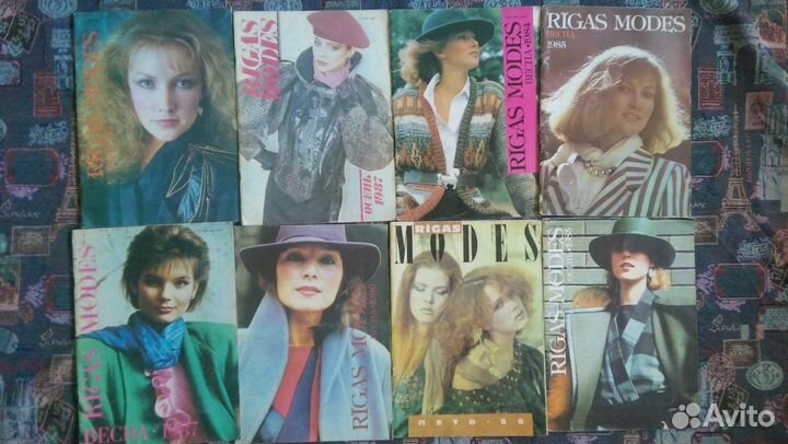 Журнал мод Rigas models рижская мода