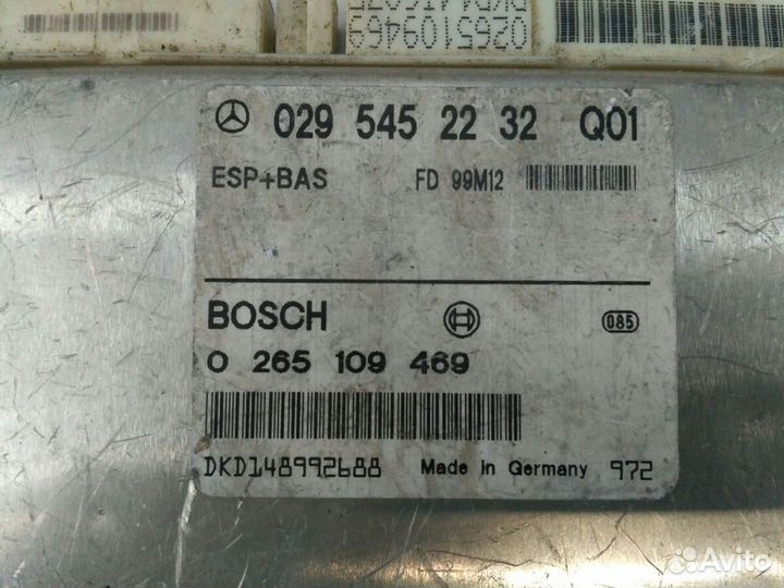 Блок управления ESP+BAS Mercedes W210