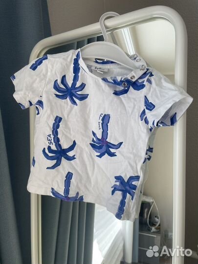 Футболка 74 новая