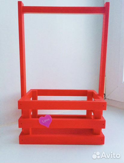 Кашпо деревянное