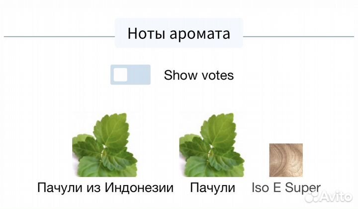 Escentric 01 patchouli распив