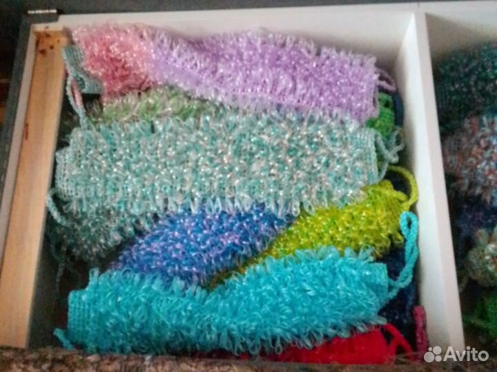 Мочалка ручной работы от 50 см