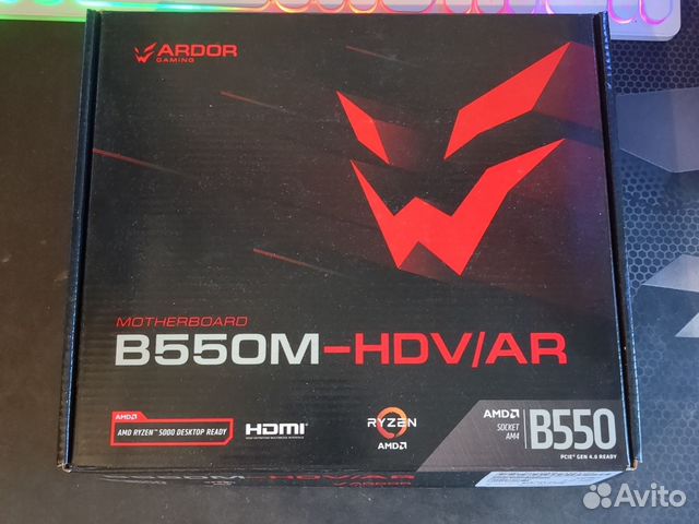 Материнская плата Ardor Gaming b550m-hdv/ar (am4) купить в Санкт ...