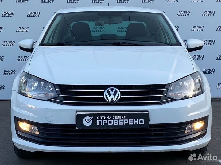 Volkswagen Polo 1.6 AT, 2018, 106 314 км