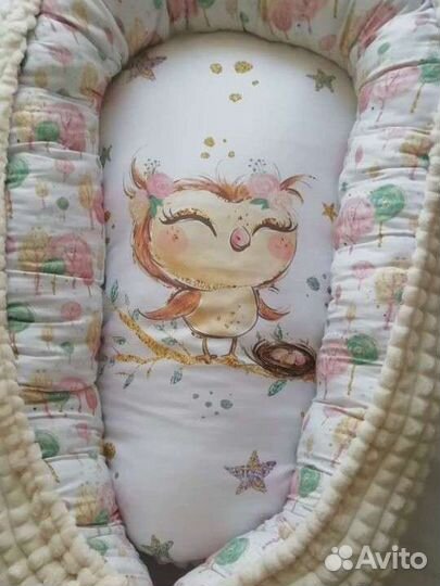 Кокон гнездышко для новорожденных