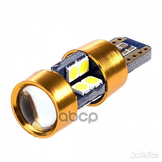 Лампа габарит. 12V W5W T10 19 диодов без цок