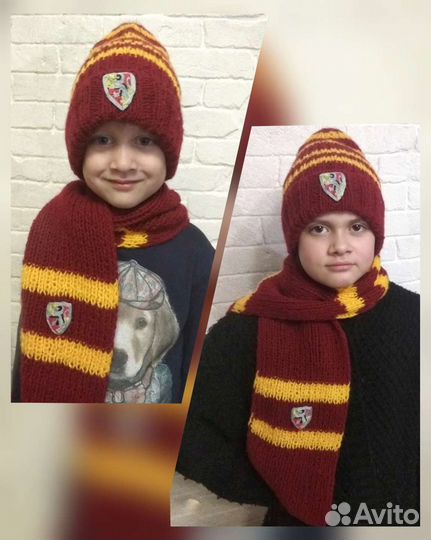 Шапка и шарф Хогвартса (факультетов Хогвартса)