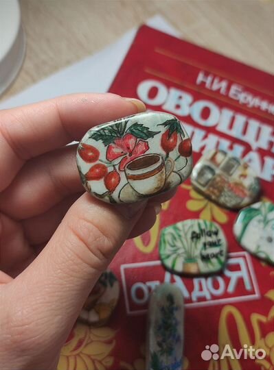 Броши ручной работы