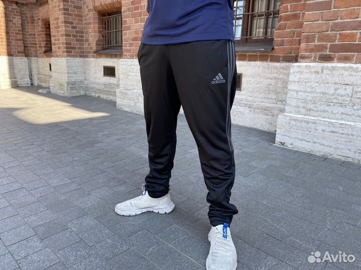 Штаны Adidas Aeroready Sereno черные