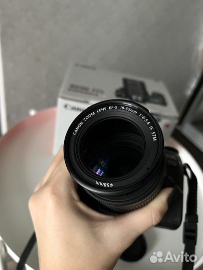 Зеркальный фотоаппарат canon 77D