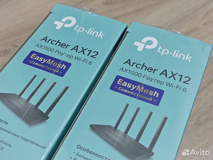 NEW Wi-Fi роутер TP-Link Archer AX12 (Wi-Fi 6)