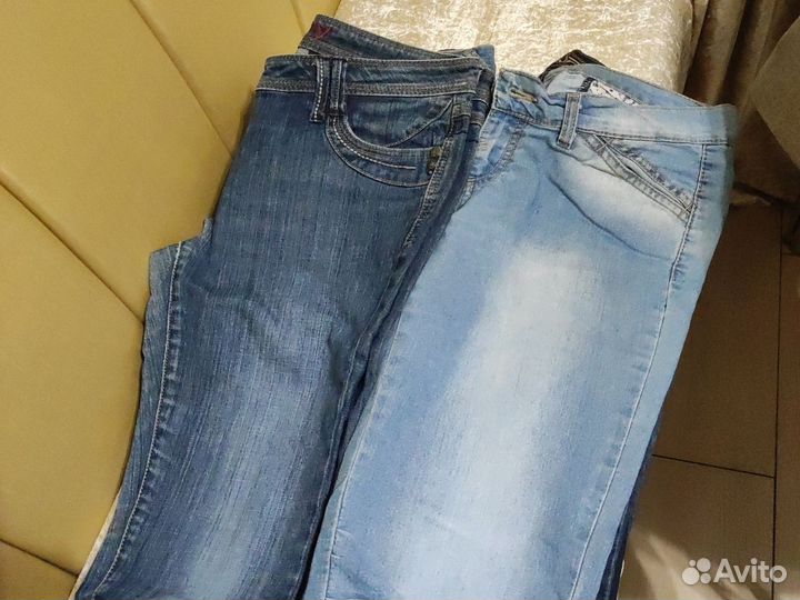 Джинсы б/у, в отличном состоянии, разм. разные
