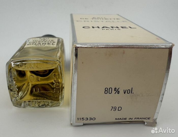 Chanel Cristalle edt 19 мл винтаж 1979