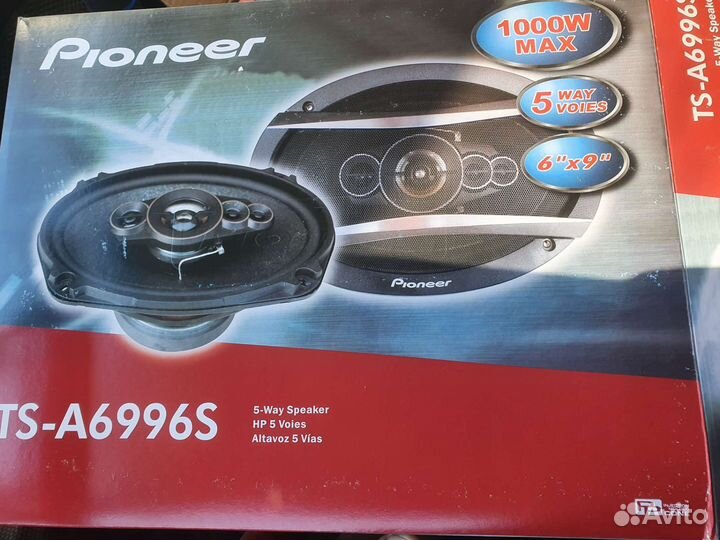 Колонки в автомобиль pioner