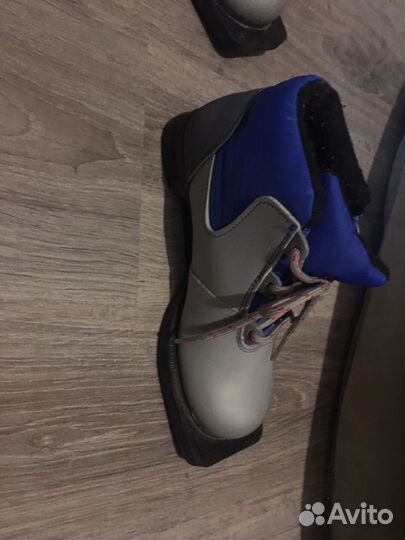 Лыжные ботинки nordik 34 размер. Б/у