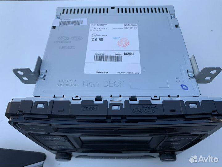 Автомагнитола штатная Нyundai Creta с рамкой