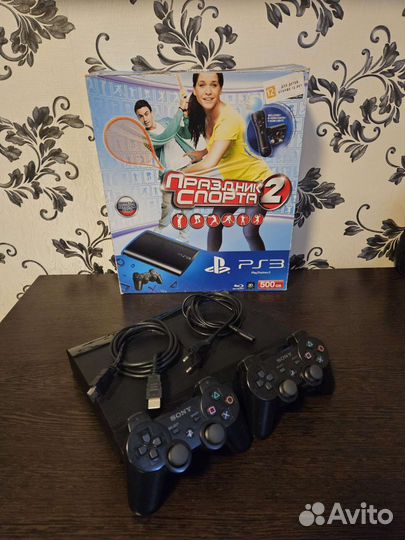 Sony playstation 3 super slim 500gb прошитая