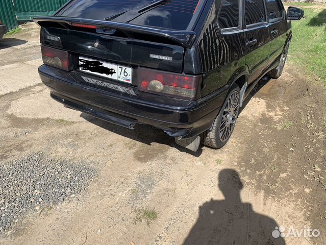 Бампер задний ваз 2114