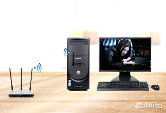 WiFi адаптер антенна мт7601