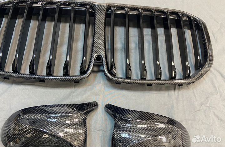 Зеркала ноздри карбон BMW X7 G07