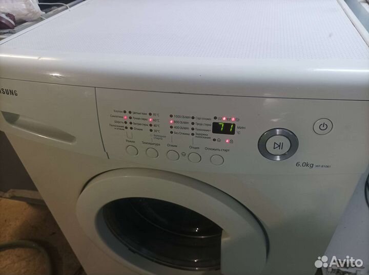 Стиральная машина Samsung 6кг 1000