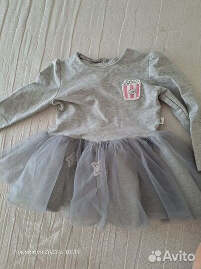 Платье для девочки 80 92