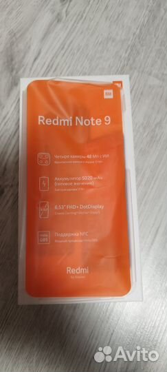 Xiaomi Redmi Note 9, 3/64 ГБ