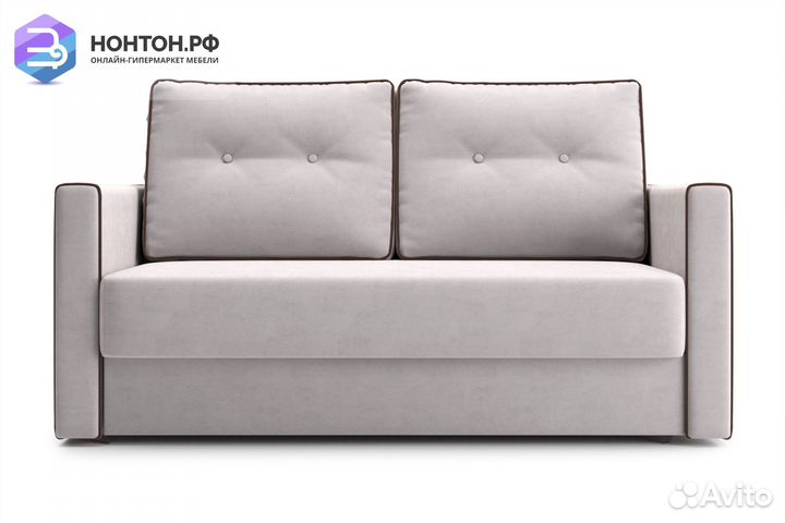 Диван еврокнижка Леон бежевый