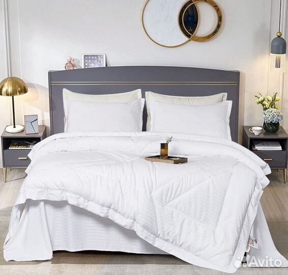 Постельное белье с одеялом Candies страйп -сатин