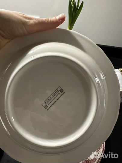 Zara home тарелки
