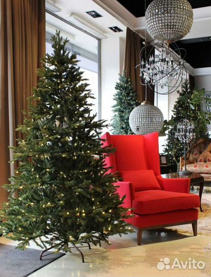 Ель искусственная 240см литая премиум