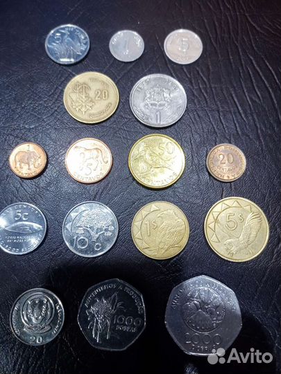 Монеты стран африки