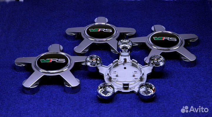 Комплект колпачков диска Audi 135 м лого Skoda VRS