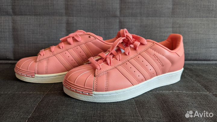 Кроссовки adidas superstar metal pink новые