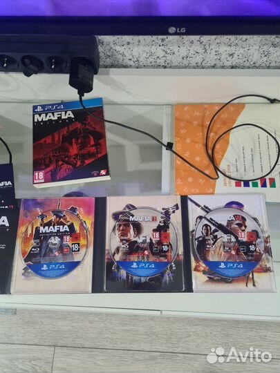 Мафия трилогия ps4+анчартед4 путь вора