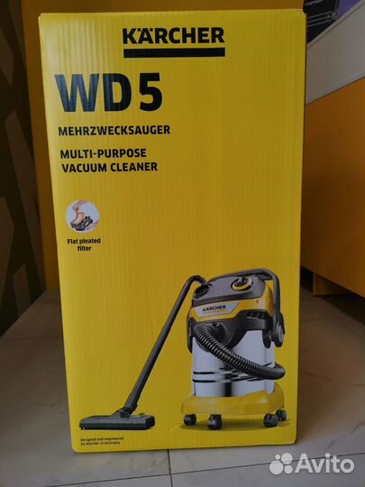 Хозяйственный пылесос Karcher WD 5 S V-25/5/22 110