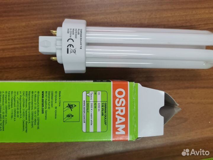 Лампа osram dulux t/e plus