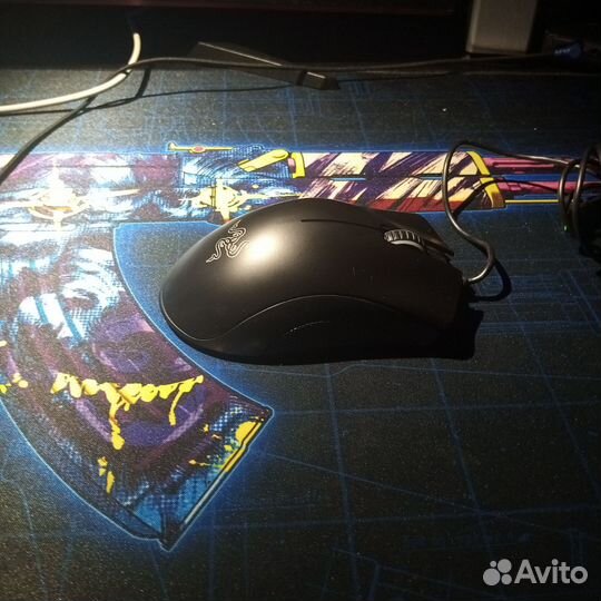 Мышь проводная Razer DeathAdder Essential черный