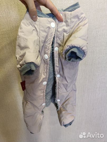 Зимний комбинезон для собак мелких пород