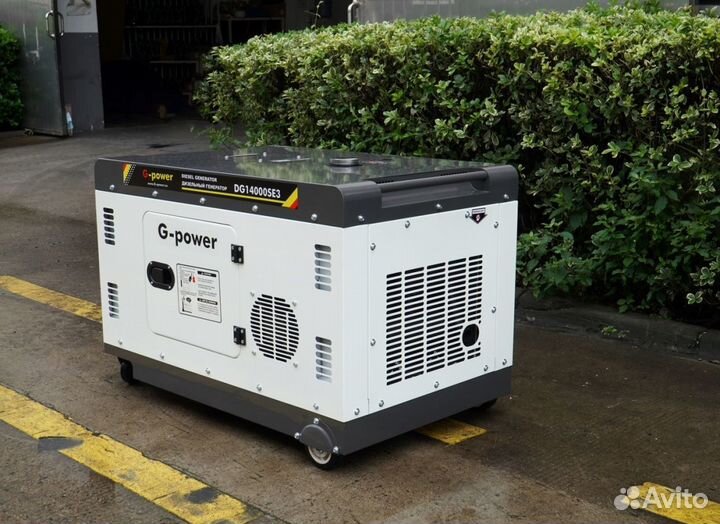 Генератор дизельный 12 кВт g-power