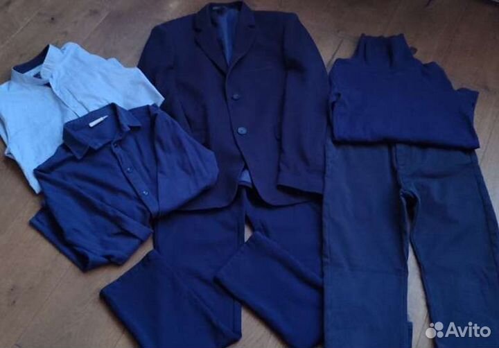 Одежда для школы пакетом на мальчика 158