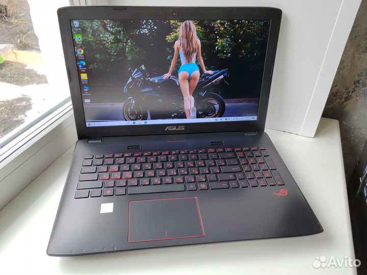 Игровой Asus ROG/Full HD/i5-6300HQ/GTX960M/SSD+HDD