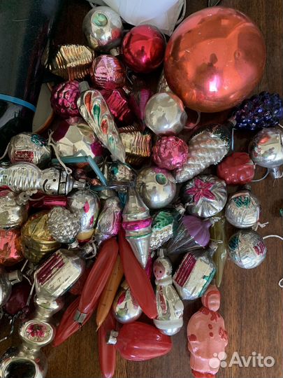 Елочные игрушки СССР