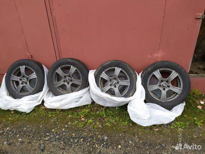 Шины диски 205/60/16Bridgestone blizzak-02хендай