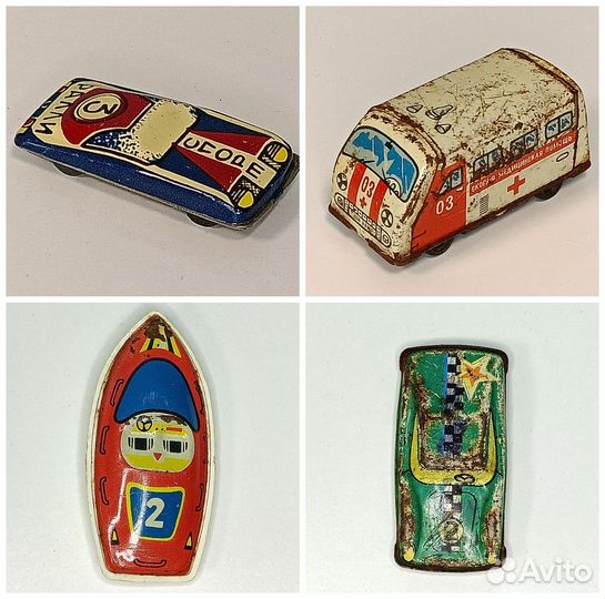 Игрушки СССР машинки металл жесть